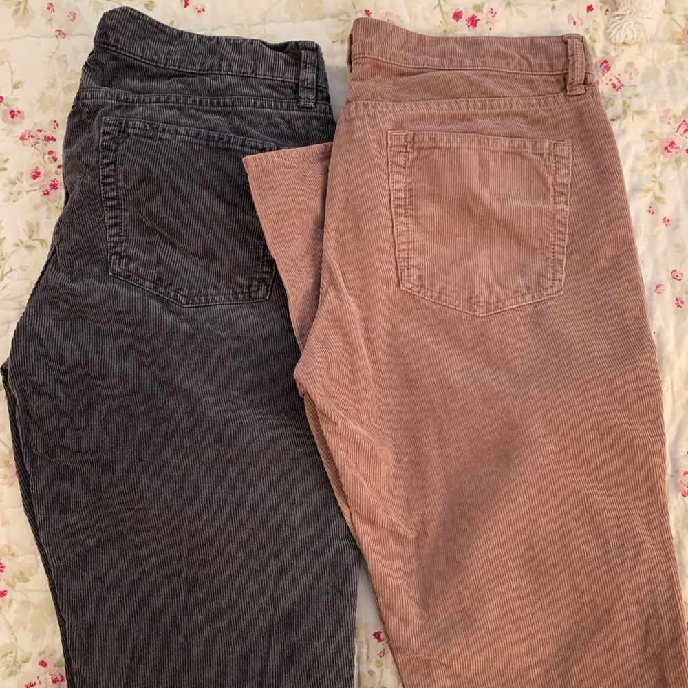 JCrew vintage matchstick skinny leg corduroy.